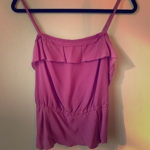 100% silk sexy top. Beautiful color